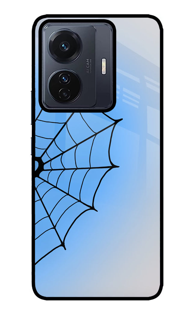 Blue Web Vivo T1 Pro 5G Glass Case