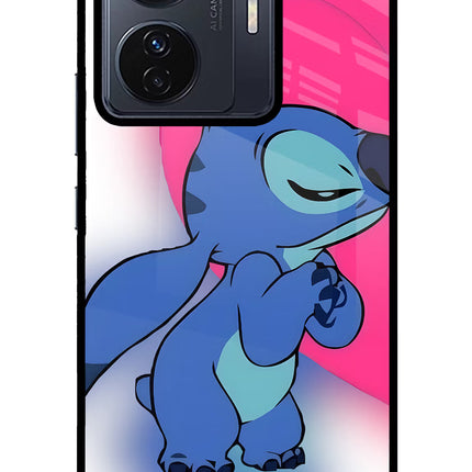 Stitch Hug Vivo T1 Pro 5G Glass Case