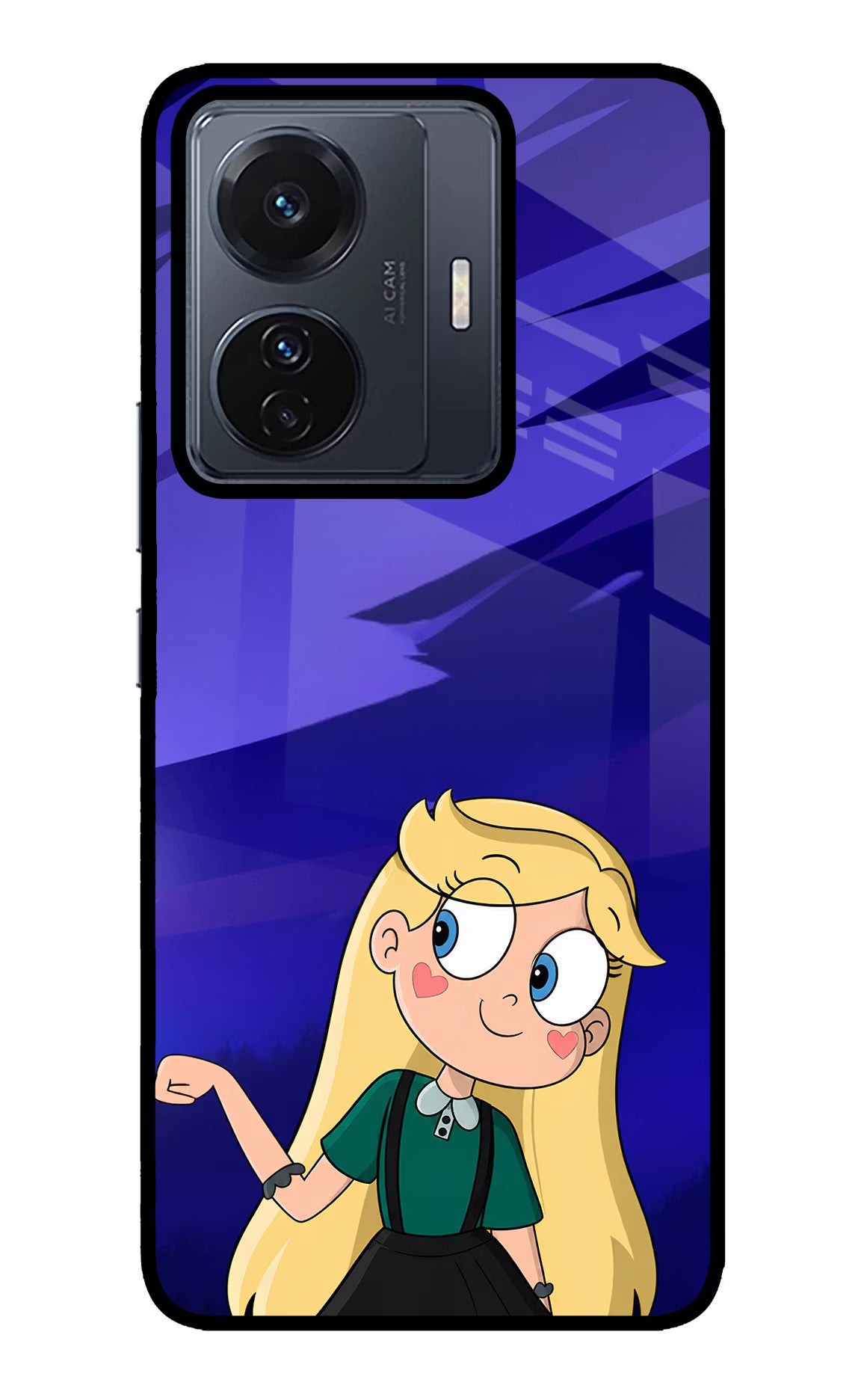 Star Glow Vivo T1 Pro 5G Glass Case