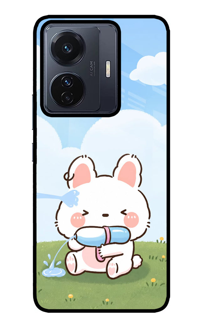 Bunny Treat Vivo T1 Pro 5G Glass Case