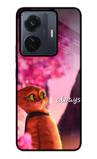 Always Cat Vivo T1 Pro 5G Glass Case