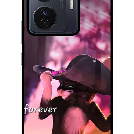 Forever Cat Vivo T1 Pro 5G Glass Case
