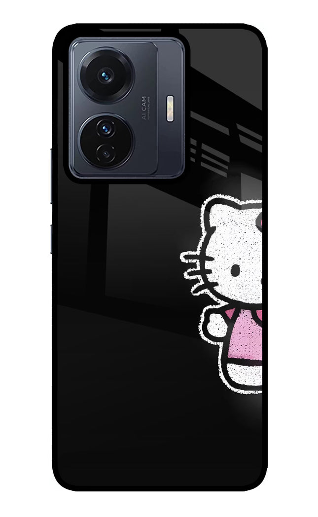 Kitty Charm Vivo T1 Pro 5G Glass Case