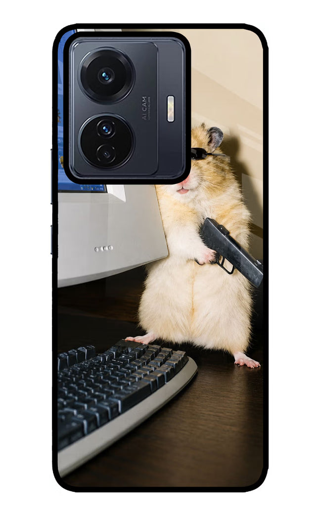 Hacker Hamster Vivo T1 Pro 5G Glass Case