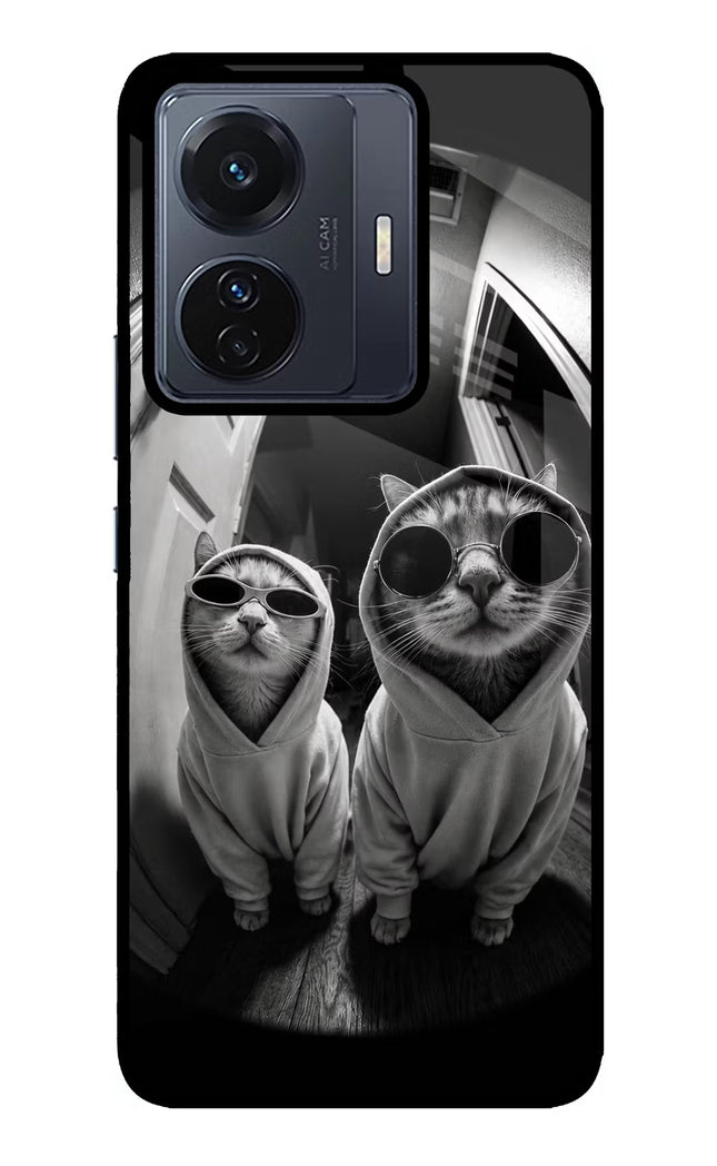 Hood Cats Vivo T1 Pro 5G Glass Case
