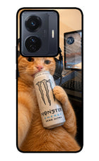 Gamer Cat Energy Vivo T1 Pro 5G Glass Case