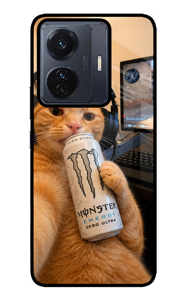 Gamer Cat Energy Vivo T1 Pro 5G Glass Case