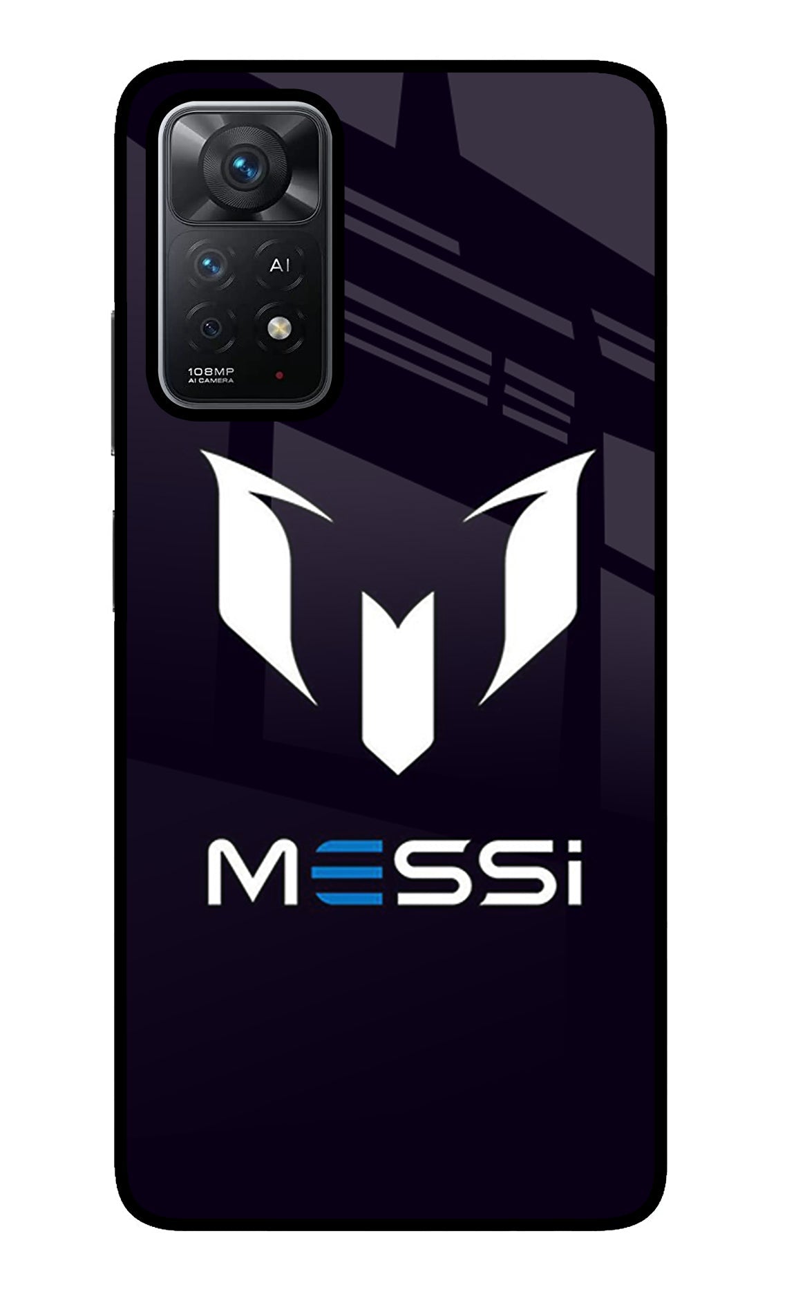 Messi Logo Redmi Note 11 Pro+ 5G Glass Case