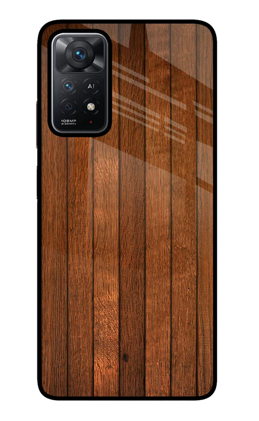 Wooden Artwork Bands Redmi Note 11 Pro+ 5G Glass Case