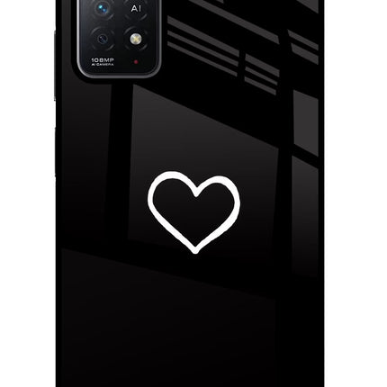 Heart Redmi Note 11 Pro+ 5G Glass Case
