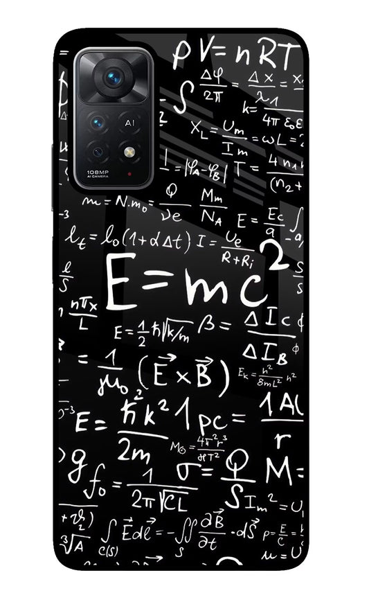 Physics Formula Redmi Note 11 Pro+ 5G Glass Case