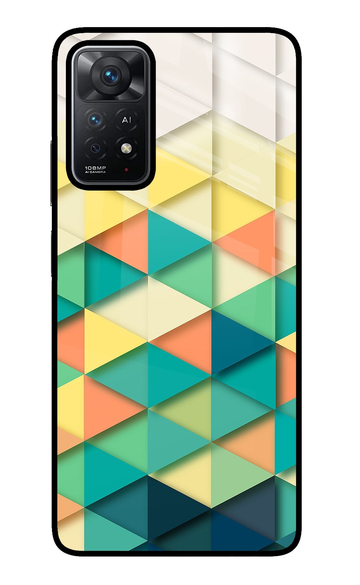 Abstract Redmi Note 11 Pro+ 5G Glass Case