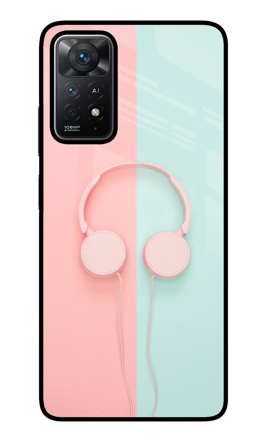 Music Lover Redmi Note 11 Pro+ 5G Glass Case Back Cover by Casekaro
