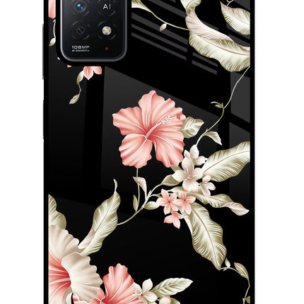 Flowers Redmi Note 11 Pro+ 5G Glass Case