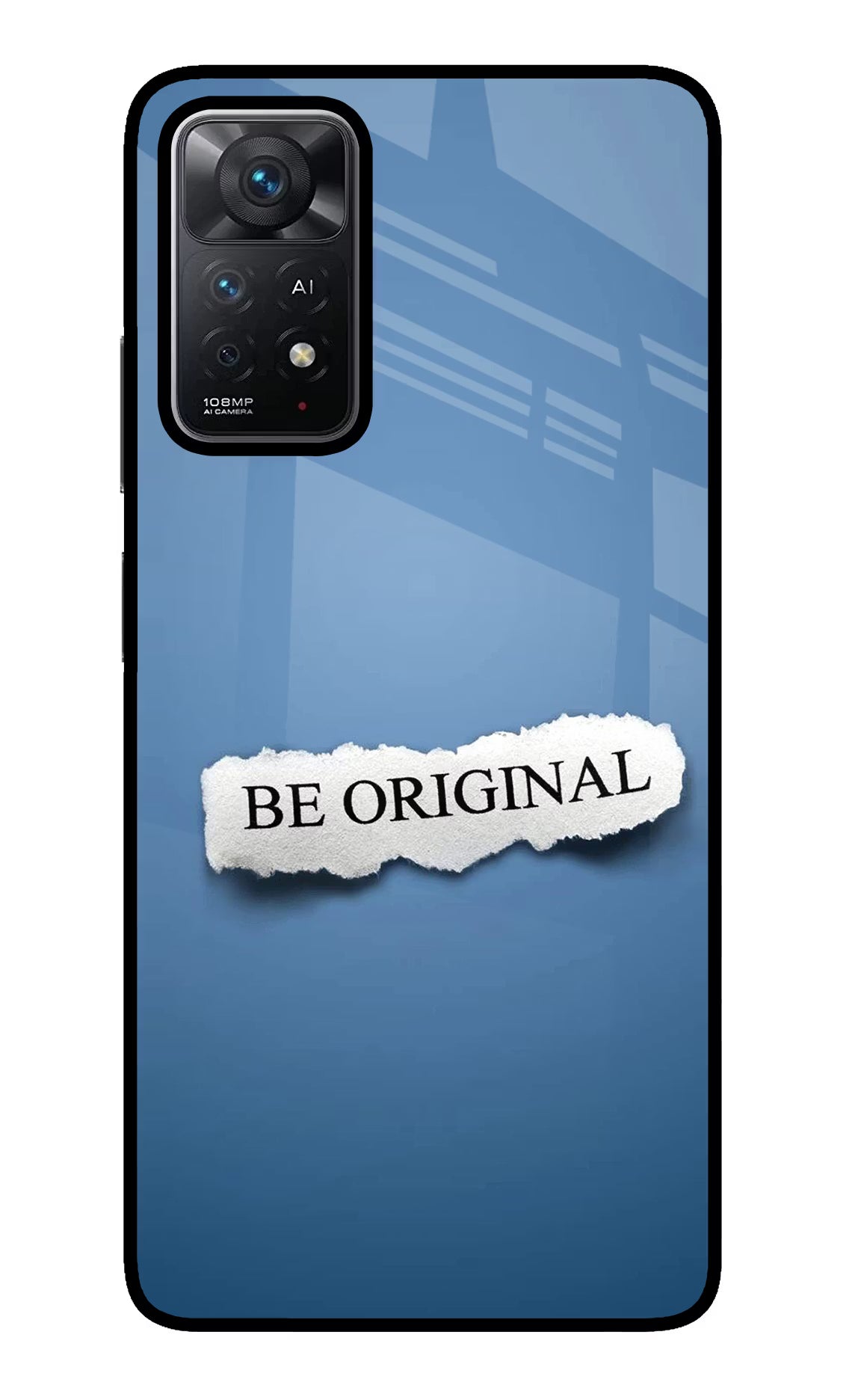 Be Original Redmi Note 11 Pro+ 5G Glass Case Back Cover by Casekaro