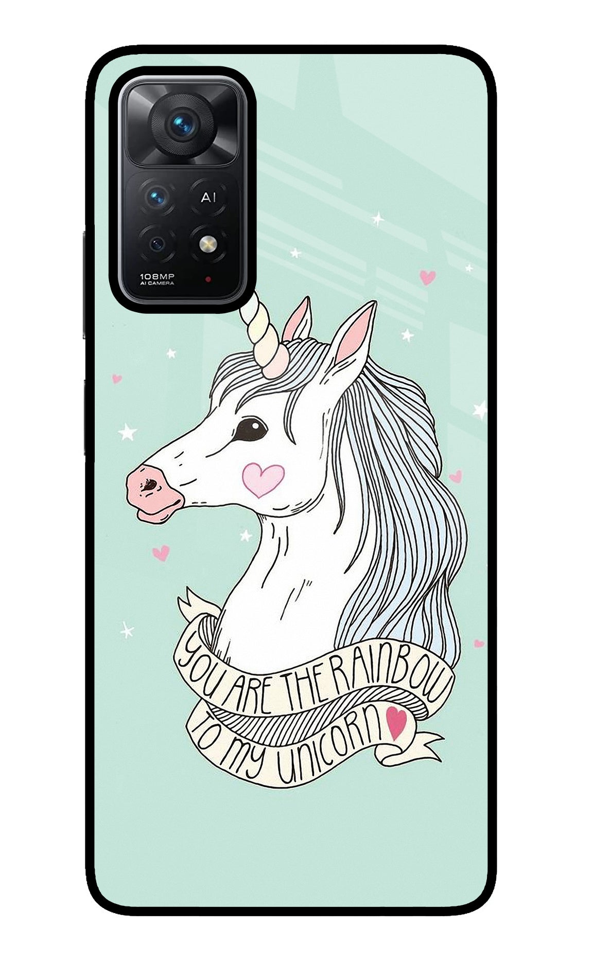 Unicorn Wallpaper Redmi Note 11 Pro+ 5G Glass Case