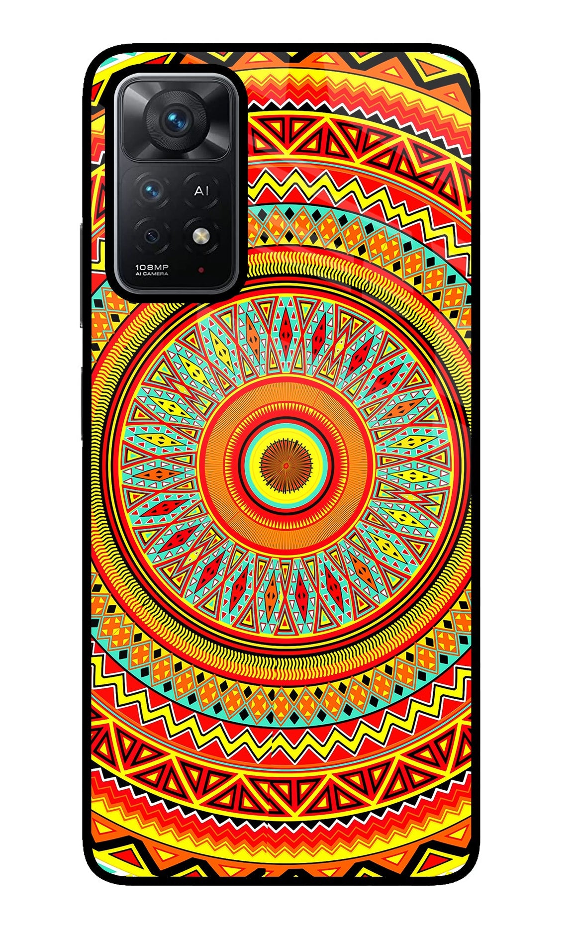 Mandala Pattern Redmi Note 11 Pro+ 5G Back Cover