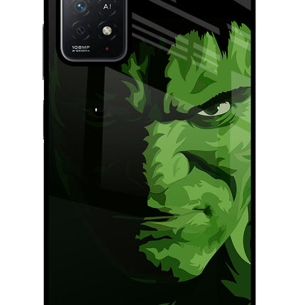 HULK Redmi Note 11 Pro+ 5G Glass Case Back Cover by Casekaro