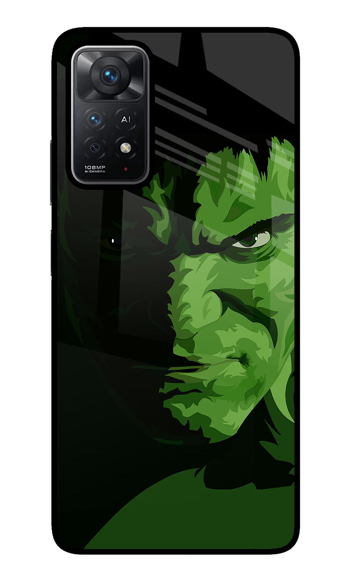 HULK Redmi Note 11 Pro+ 5G Glass Case Back Cover by Casekaro