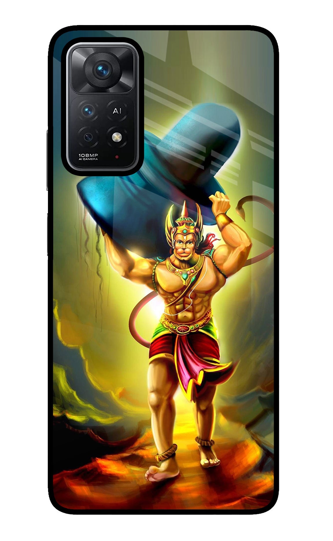 Lord Hanuman Redmi Note 11 Pro+ 5G Back Cover