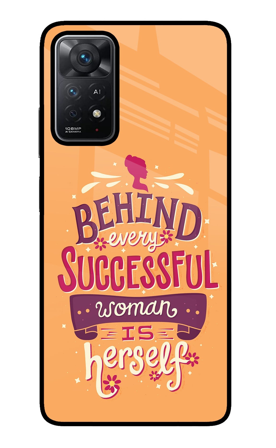 Behind Every Successful Woman There Is Herself Redmi Note 11 Pro+ 5G Back Cover