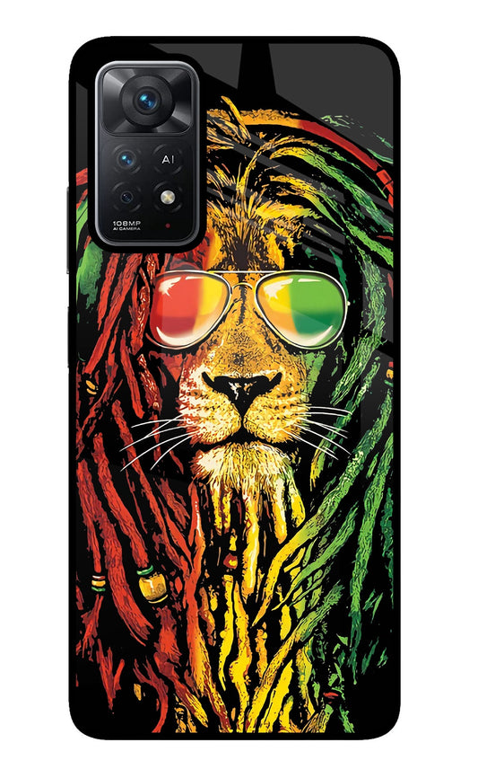 Rasta Lion Redmi Note 11 Pro+ 5G Glass Case