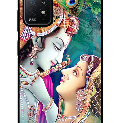 Lord Radha Krishna Redmi Note 11 Pro+ 5G Glass Case