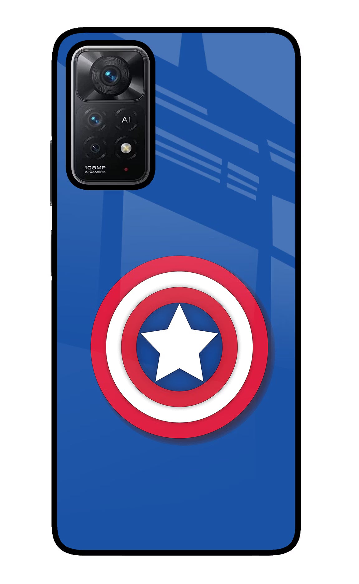 Shield Redmi Note 11 Pro+ 5G Glass Case Back Cover by Casekaro