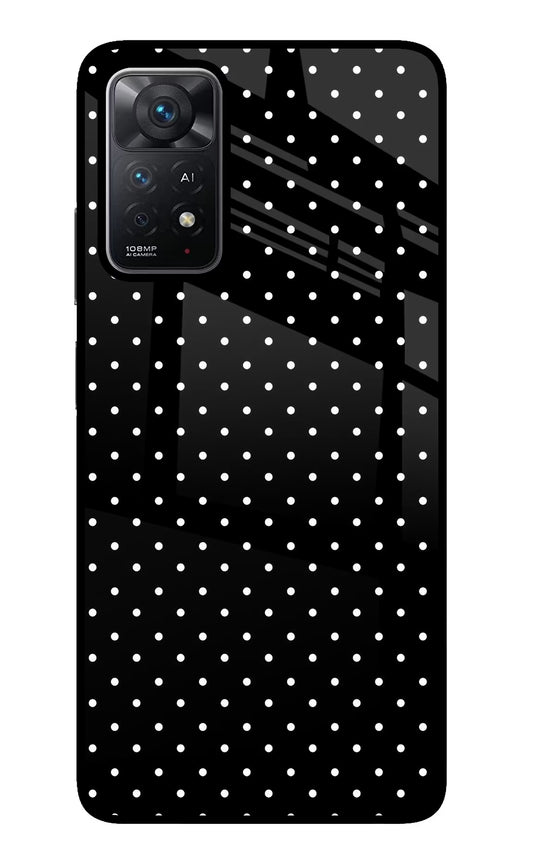 White Dots Redmi Note 11 Pro+ 5G Glass Case