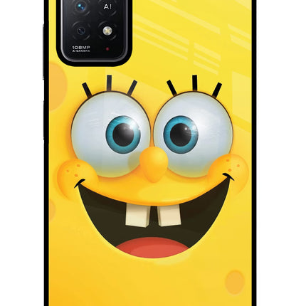 Sponge 1 Redmi Note 11 Pro+ 5G Glass Case Back Cover by Casekaro