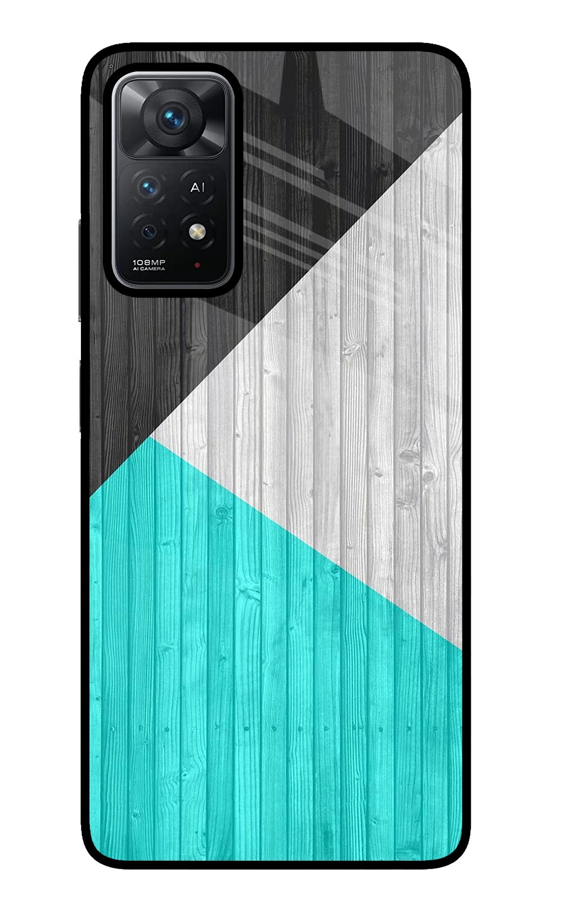 Wooden Abstract Redmi Note 11 Pro+ 5G Glass Case