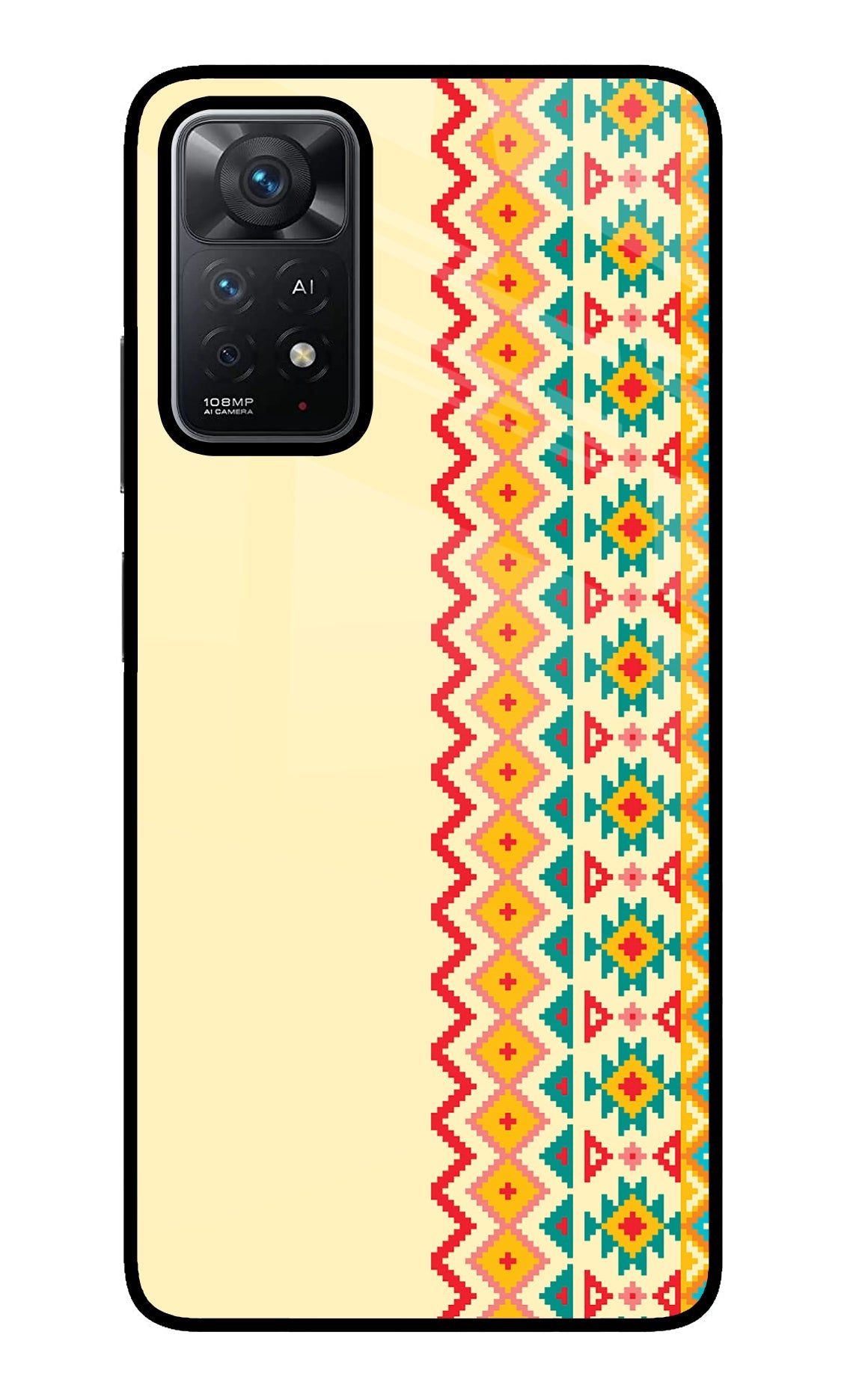 Ethnic Seamless Redmi Note 11 Pro+ 5G Glass Case