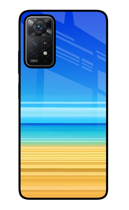 Beach Art Redmi Note 11 Pro+ 5G Glass Case