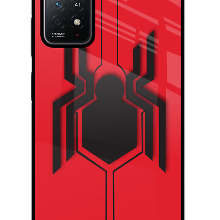 Spider Redmi Note 11 Pro+ 5G Glass Case Back Cover by Casekaro