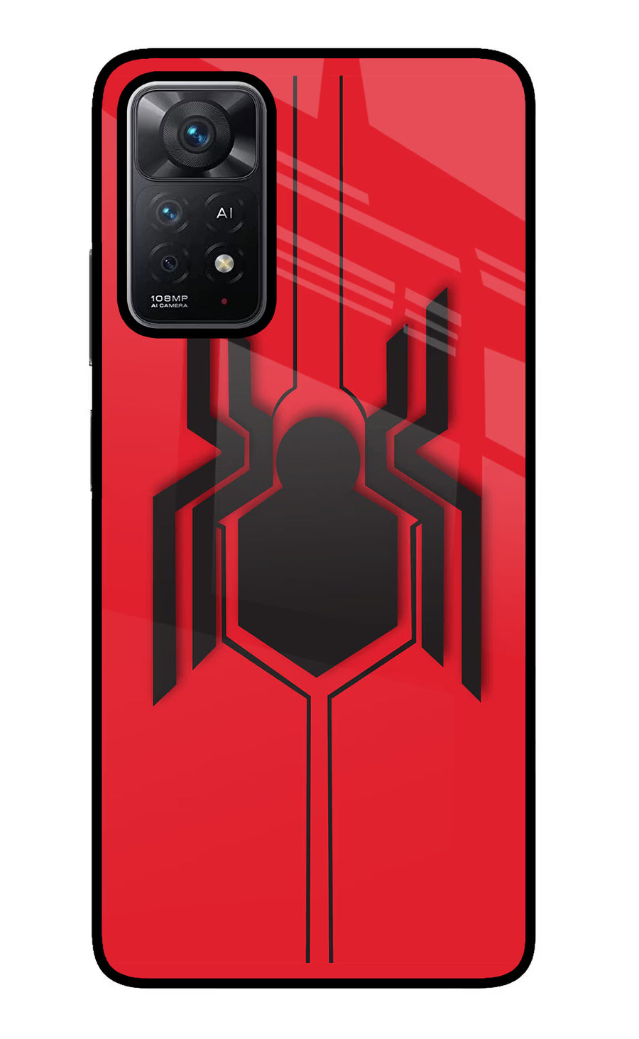 Spider Redmi Note 11 Pro+ 5G Back Cover, Glass case