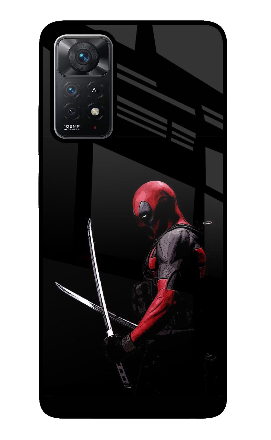Deadpool Redmi Note 11 Pro+ 5G Glass Case