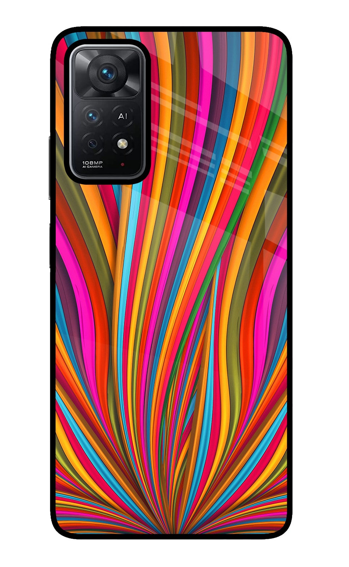 Trippy Wavy Redmi Note 11 Pro+ 5G Back Cover