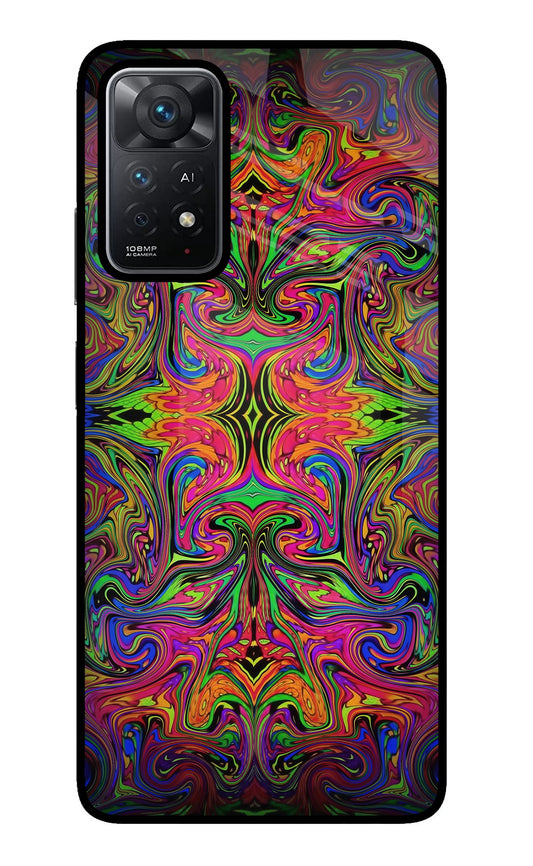 Psychedelic Art Redmi Note 11 Pro+ 5G Glass Case