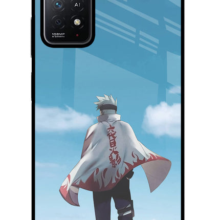 Kakashi Redmi Note 11 Pro+ 5G Glass Case Back Cover by Casekaro