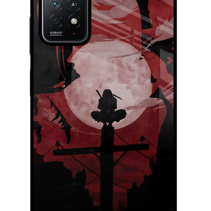 Naruto Anime Redmi Note 11 Pro+ 5G Glass Case Back Cover by Casekaro