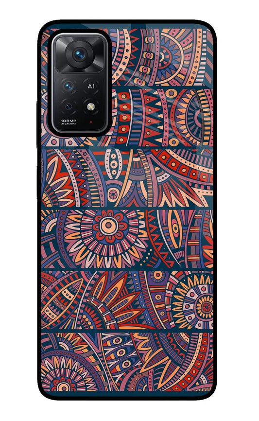 African Culture Design Redmi Note 11 Pro+ 5G Glass Case