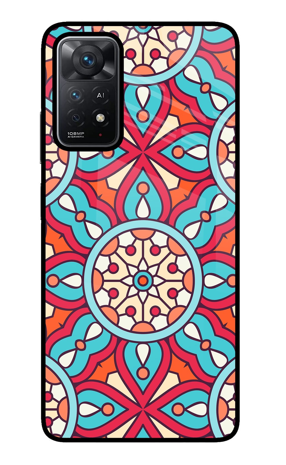 Mandala Geometric Redmi Note 11 Pro+ 5G Back Cover