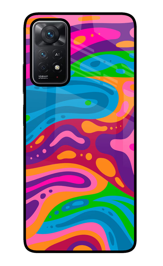 Trippy Pattern Redmi Note 11 Pro+ 5G Glass Case