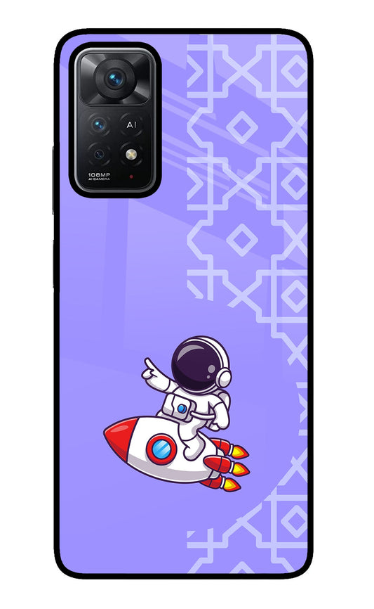 Cute Astronaut Redmi Note 11 Pro+ 5G Glass Case