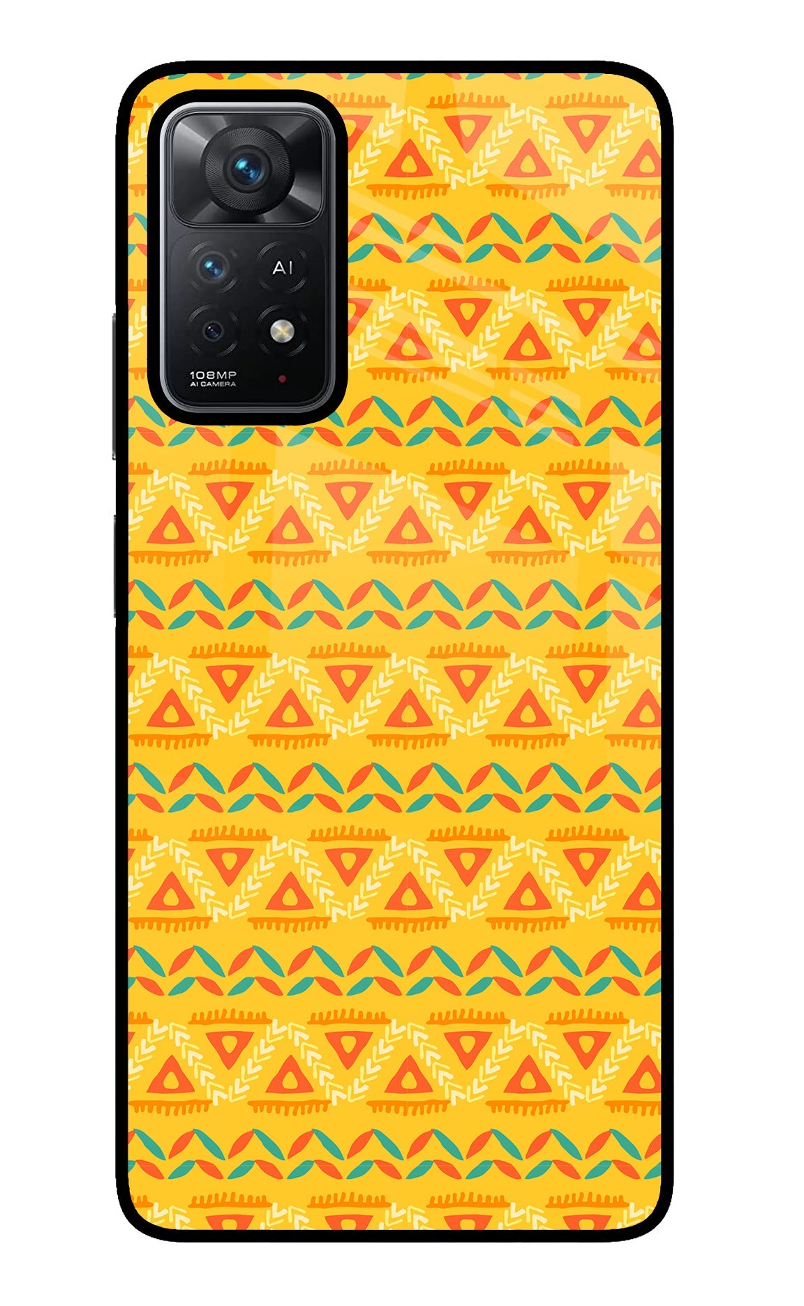 Tribal Pattern Redmi Note 11 Pro+ 5G Glass Case