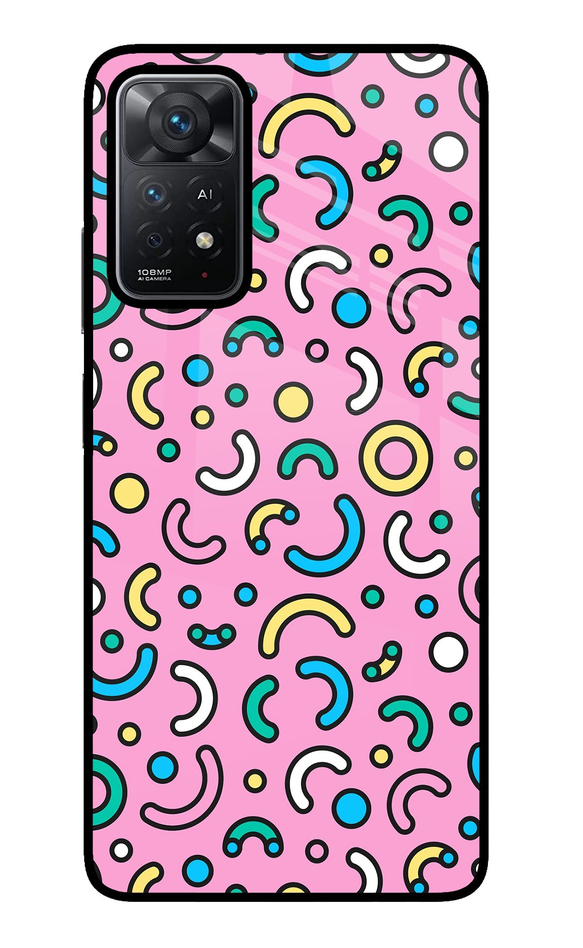 Memphis Design Redmi Note 11 Pro+ 5G Back Cover