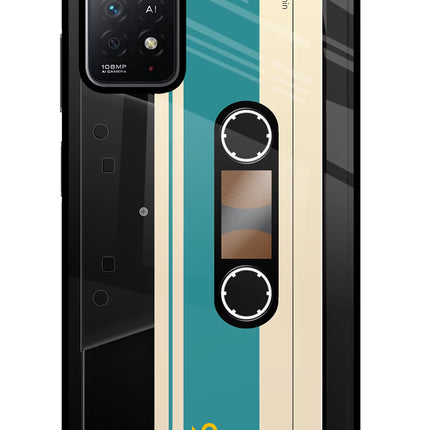 Cassette Redmi Note 11 Pro+ 5G Glass Case Back Cover by Casekaro