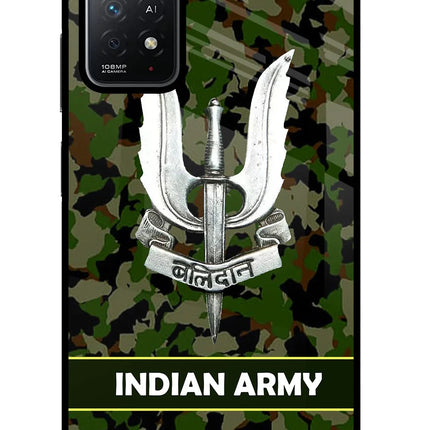 Balidan Indian Logo Redmi Note 11 Pro+ 5G Glass Case