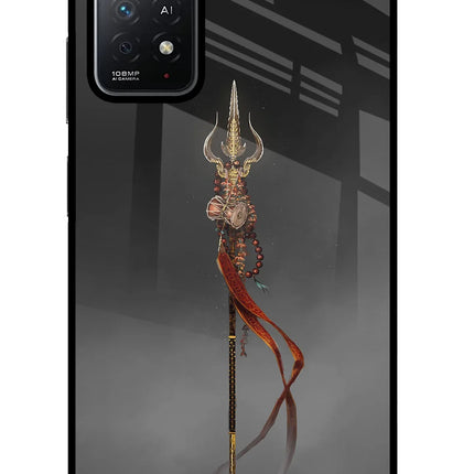 Shiv Trishul Redmi Note 11 Pro+ 5G Glass Case