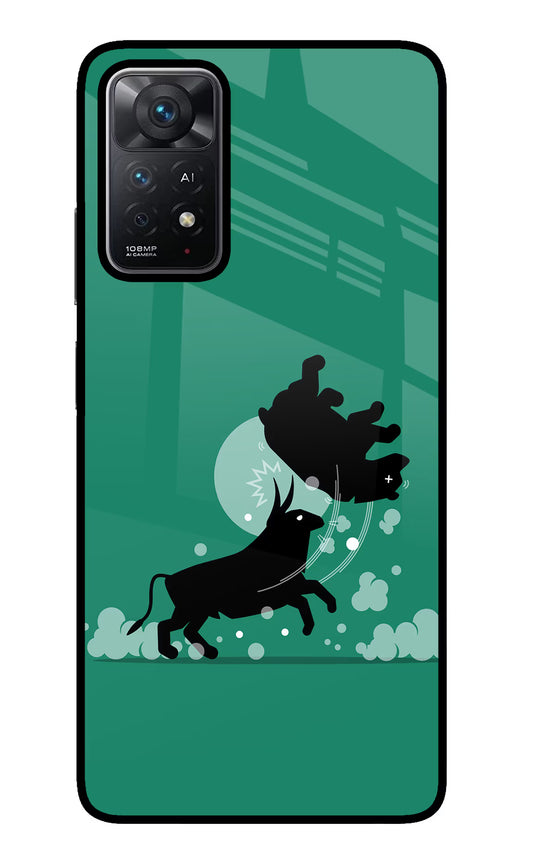 Bull Conqueror Redmi Note 11 Pro+ 5G Glass Case